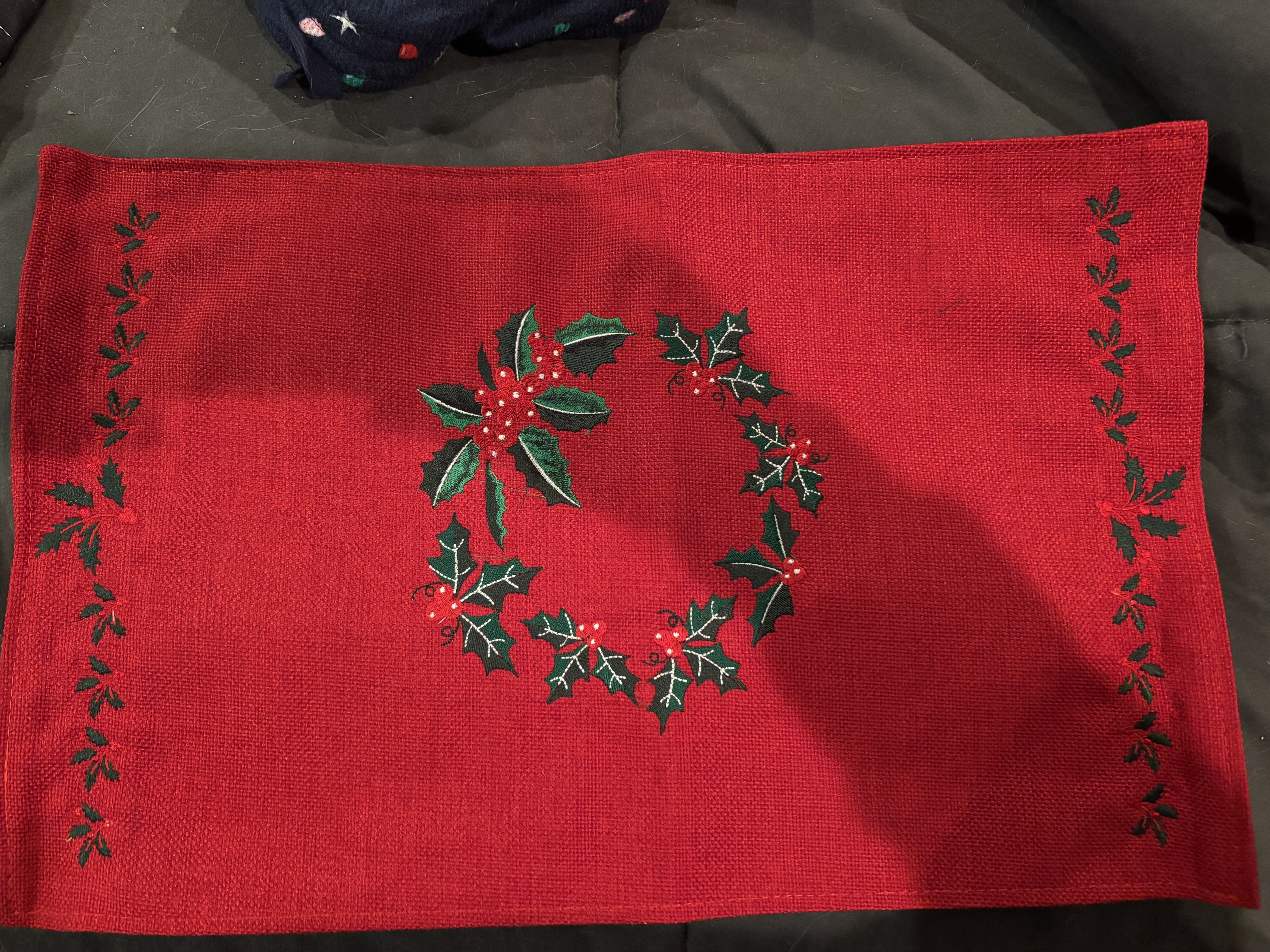 Holiday placemat