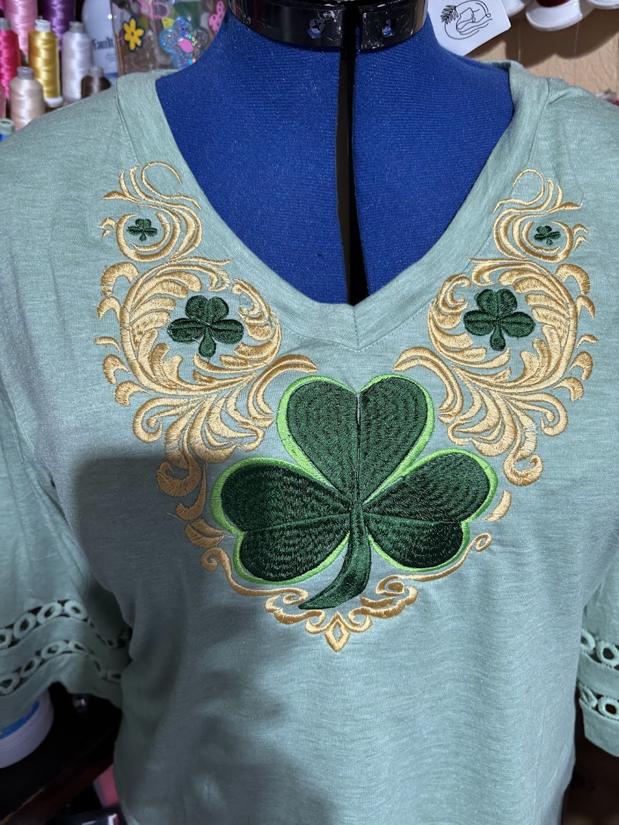Custom embroidery project by Hot Threadz
